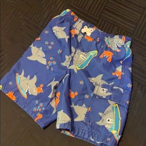 OP Surfing Shark 3T Swim Trunks